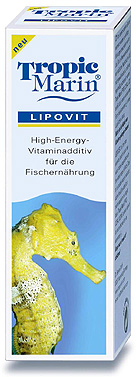 TROPIC MARIN LIPOVIT витаминный препарат для кормления рыб, стекл. флакон 50мл - Кликните на картинке чтобы закрыть